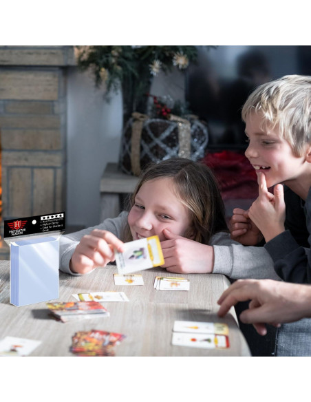 500 Fundas de Cartas Homthy Transparentes para Colección