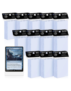 1200 Fundas Internas Mlikero para Cartas de Juego 64x89mm