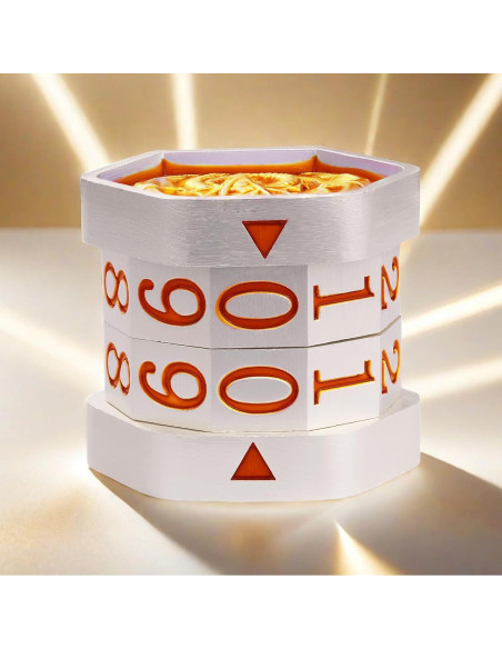 Contador de Vida MTG Metal ALOBGHDC Doble Anillo 0-99 Contador de Vida MTG Metal ALOBGHDC Doble Anillo 0-99