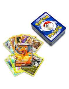 Colección de Cartas Pokémon 50+ con 5 Holo y 1 Rareza