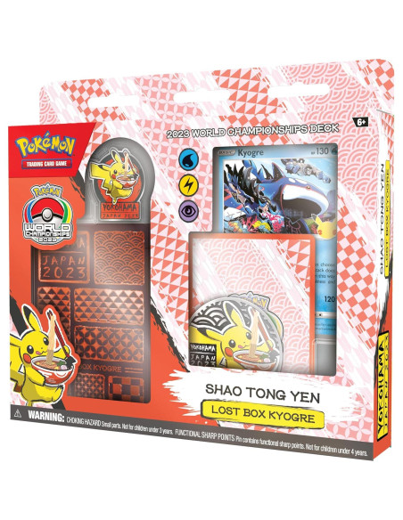 Baraja Campeonato Mundial Pokémon 2023 Shao Tong Yen 60 cartas