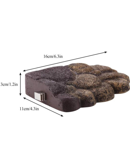 Isla Flotante Semi Acuática Pssopp NS-78 para Tortugas 16x11cm