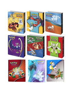 Paquete de 4 Carpetas Mini Álbumes Pokemon - 240 Cartas 2