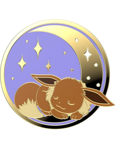 PopSockets Agarre para Teléfono Eevee Durmiendo Intercambiable