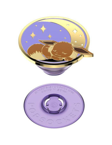 PopSockets Agarre para Teléfono Eevee Durmiendo Intercambiable