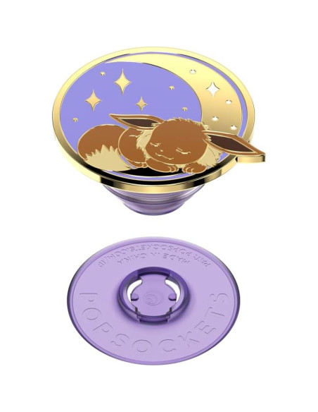 PopSockets Agarre para Teléfono Eevee Durmiendo Intercambiable PopSockets Agarre para Teléfono Eevee Durmiendo Intercambiable