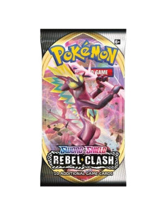 Pokémon TCG Paquete Refuerzo Rebelde - 10 Cartas
