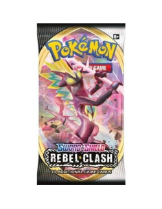 Pokémon TCG Paquete Refuerzo Rebelde - 10 Cartas 2