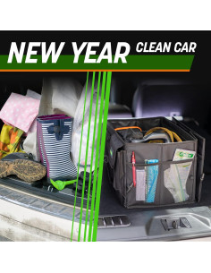 Organizador de Maletero Plegable Ptsuker - Gris, 1.61 kg 2