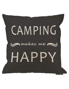 Funda de Cojín Cuadrada 45x45 cm HGOD DESIGNS Camping