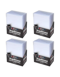 Soportes para Tarjetas BCW 3x4 - 100 Piezas PVC Rígido