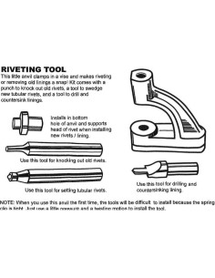 Herramienta de Remachado de Freno RAParts para John Deere y más 2