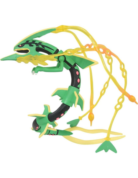Figura Pokémon Mega Rayquaza Takara Tomy 10 cm Anime