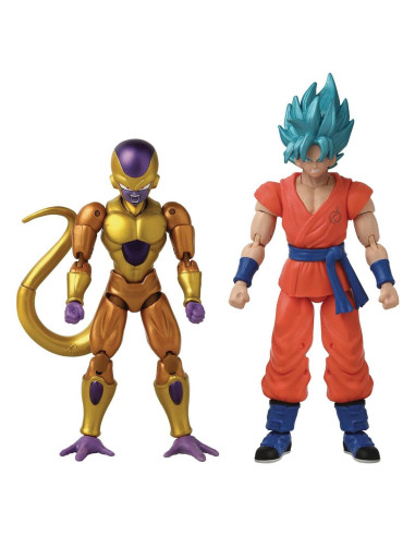 Paquete de Batalla Dragon Stars Goku vs Frieza 15 cm
