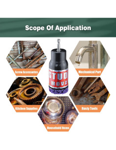 Herramienta de Limpieza CJWDZ para Óxido y Superficies Metálicas 2