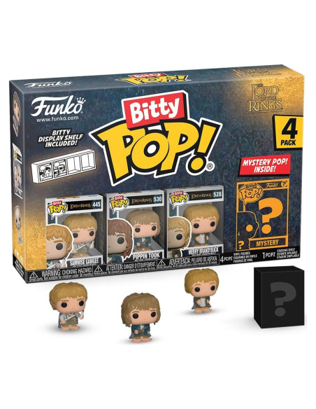 Funko Bitty POP! El Señor de los Anillos - Samwise - 4 Figuras