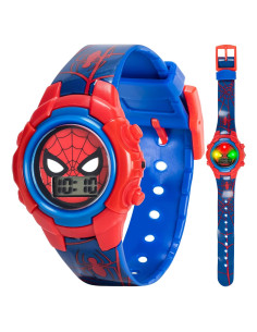 Reloj Digital Spider-Man Accutime para Niños - Correa Ajustable