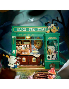 Kit Casa Miniatura Rolife Alicia con LED 21.5x17.8x19.1cm 2