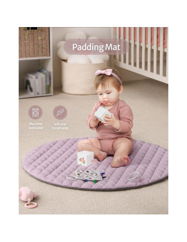 Alfombra de Juego Blissful Diary 85x85 cm con 6 Juguetes