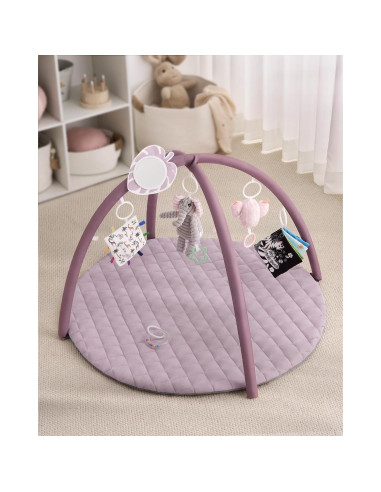 Alfombra de Juego Blissful Diary 85x85 cm con 6 Juguetes