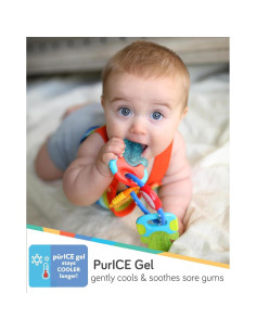 Llaves de Dentición Nuby 1 Paquete - Azul, Gel Frío 2