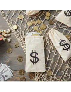 Bolsas de Dinero Juvale 12 Piezas para Fiestas de Casino 2