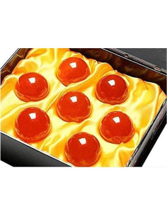 Bolas de Cristal Amarillas 7 Estrellas UMIKAkitchen 3.5cm 2