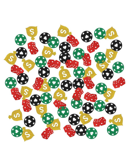 Confeti de Dólar Brillante INNORU 120pcs Decoración Fiesta