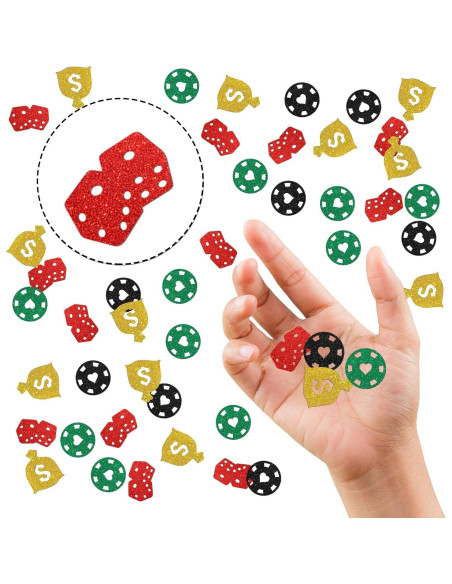 Confeti de Dólar Brillante INNORU 120pcs Decoración Fiesta