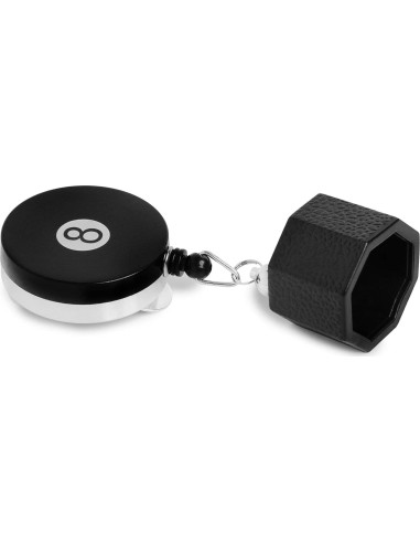 OKKO Tenedor Retráctil Octagonal para Tiza de Billar + Tiza Predator