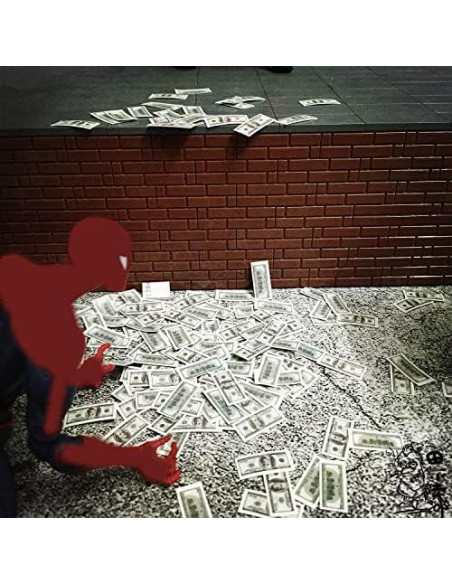 300 Piezas Billetes Falsos Miniatura 100 Dólares Decoración