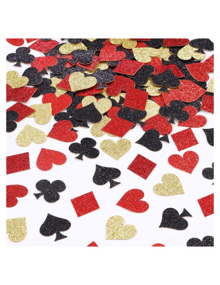 Confeti Brillante de Casino Sursurprise 200 Piezas