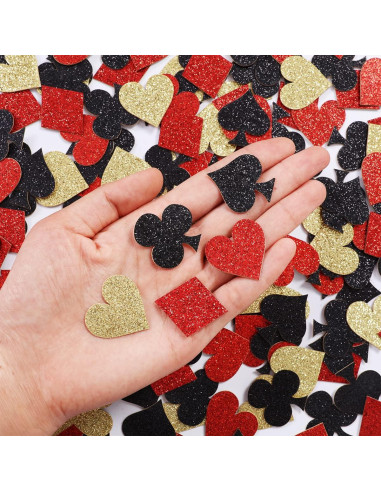 Confeti Brillante de Casino Sursurprise 200 Piezas