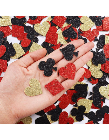 Confeti Brillante de Casino Sursurprise 200 Piezas