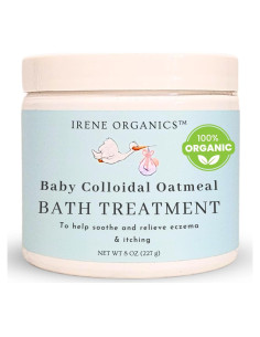 Polvo de Baño de Avena Coloidal Irene Organics 226.8g
