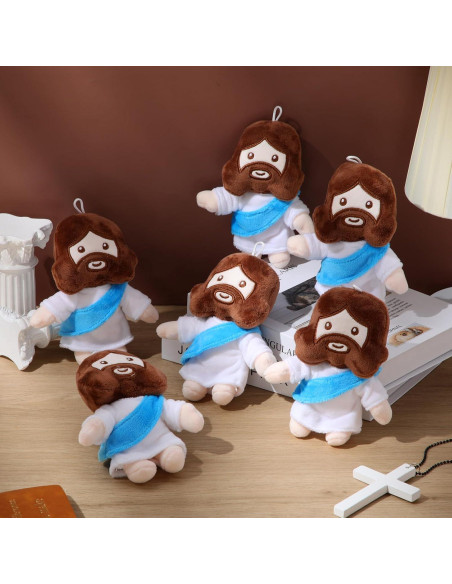 Muñecos de Peluche Jesús Barydat 6 Pcs Regalos Cristianos