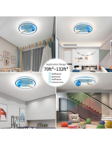 Lámpara de Techo Astronauta Shine LUEST 50.8cm Regulable Lámpara de Techo Astronauta Shine LUEST 50.8cm Regulable