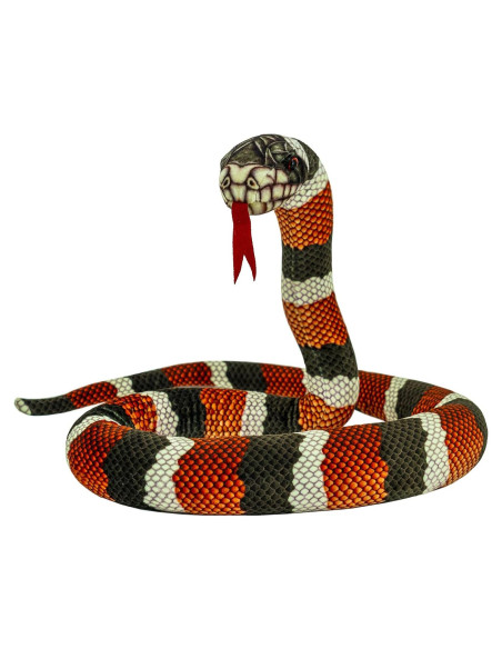 Juguete de Peluche Serpiente YOHAKI 150 cm Suave y Realista