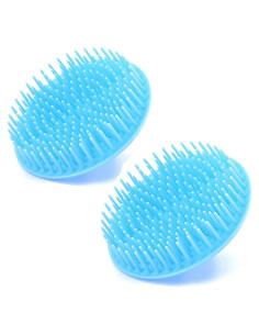 Paquete de 2 cepillos de masaje para cuero cabelludo Normandy Tech