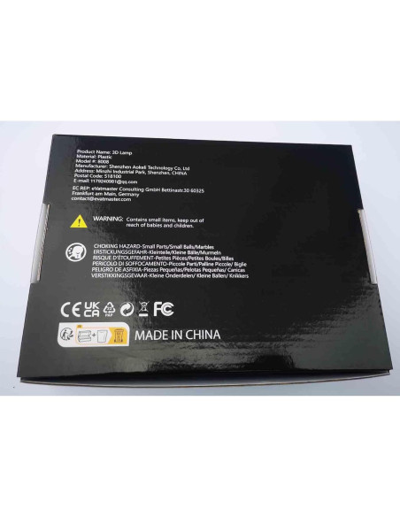 Lámpara LED Motocross KOLITEE 3D 16 Colores Control Remoto