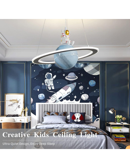 Lámpara Colgante Astronauta O'NEELDY LED Regulable 70cm Lámpara Colgante Astronauta O'NEELDY LED Regulable 70cm