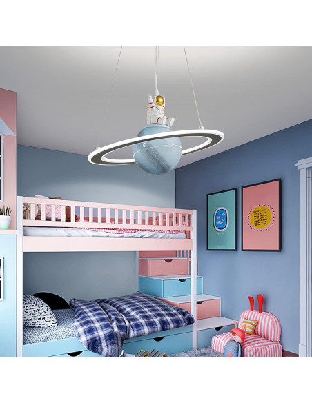 Lámpara Colgante Astronauta O'NEELDY LED Regulable 70cm Lámpara Colgante Astronauta O'NEELDY LED Regulable 70cm