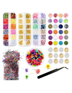 Kit de Accesorios de Resina UV CellLuck - 150 Piezas para DIY