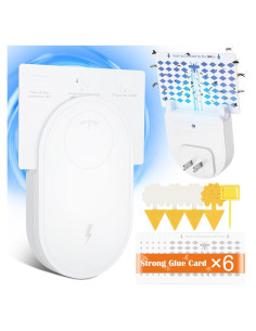 Trampa para Moscas Interior PTHTYWE con 6 Tarjetas Adhesivas