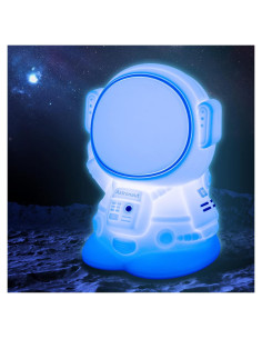 Luz Nocturna Astronauta Mamtopia 10x9.4x14cm Recargable
