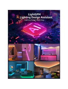 Tira LED Inteligente Lepro SE1 15m RGB Control APP 2