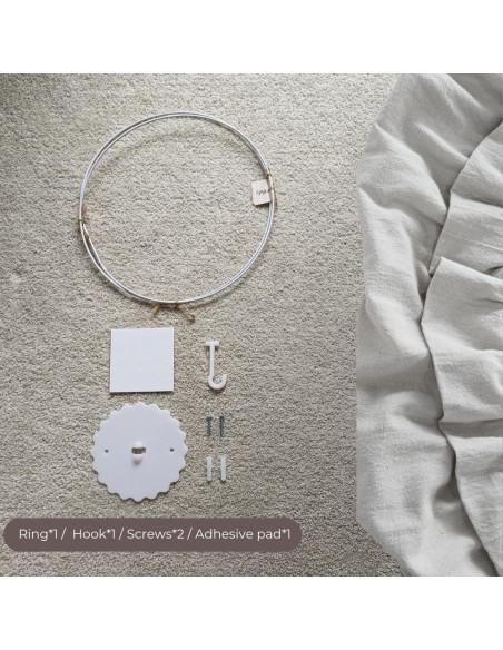 Dosel para Cama Infantil Wonder Space Gris Algodón 240x50cm