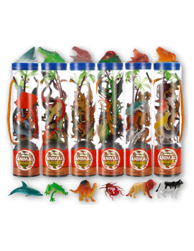 Set de 78 Figuras de Animales Pequeños Liberty Imports