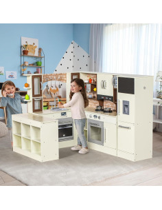 Juego de Cocina Modular para Niños - 3 Piezas con Luz y Sonido 2