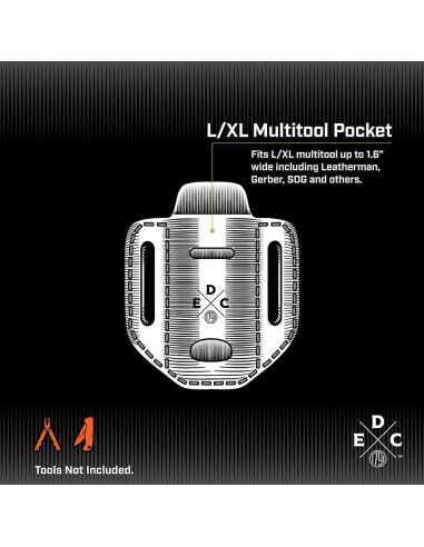 Funda de Cuero para Multiherramientas 1791 EDC - Castaño